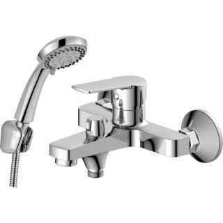 Смеситель для ванны Decoroom с ручным душем хром DR22036